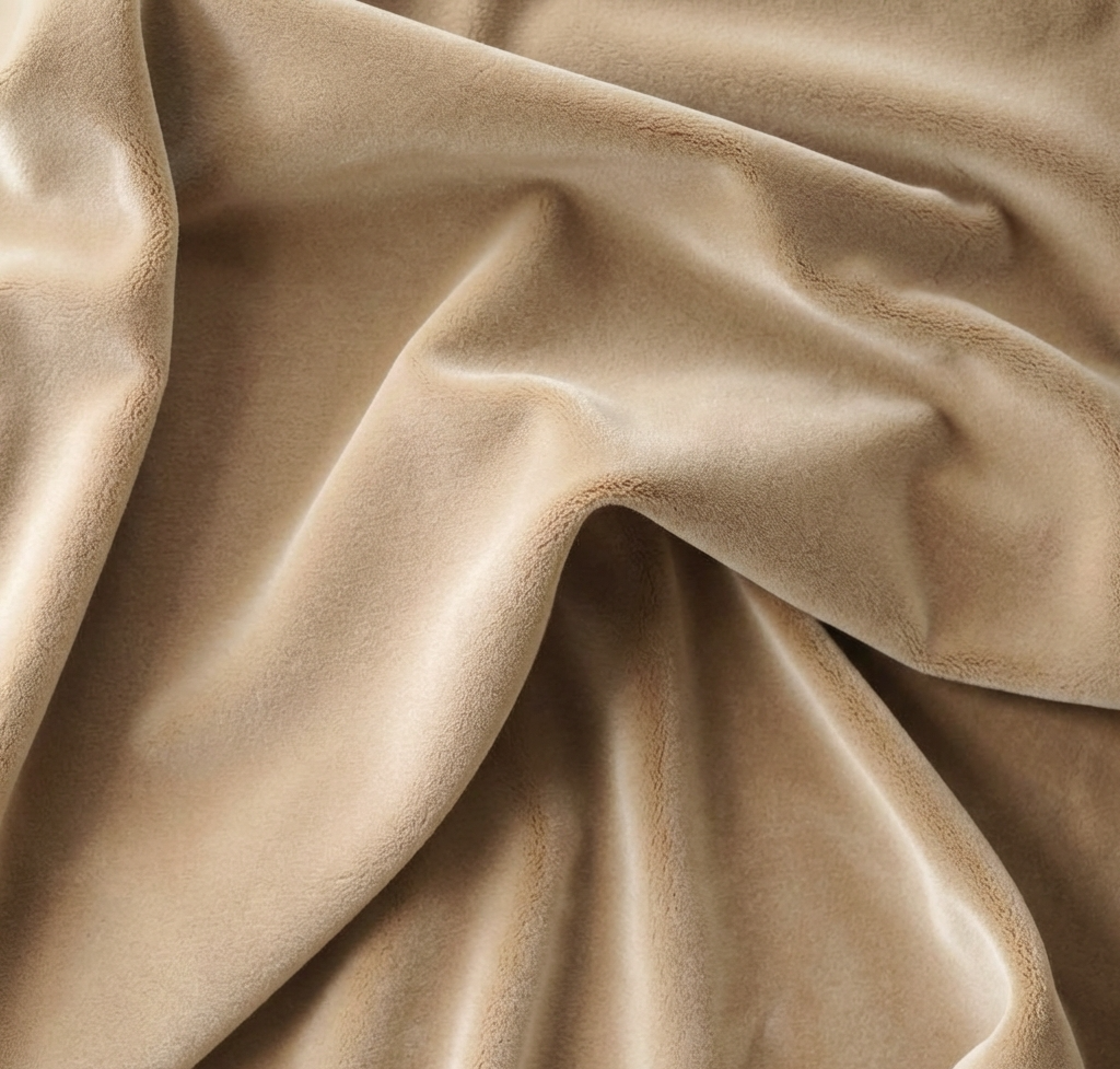 Beige L-shaped sectional sofa with MoltyFoam by Zauq Living Lahore