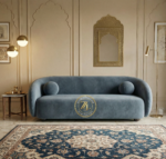 Zauq Noir Curved Sofa - Image 2